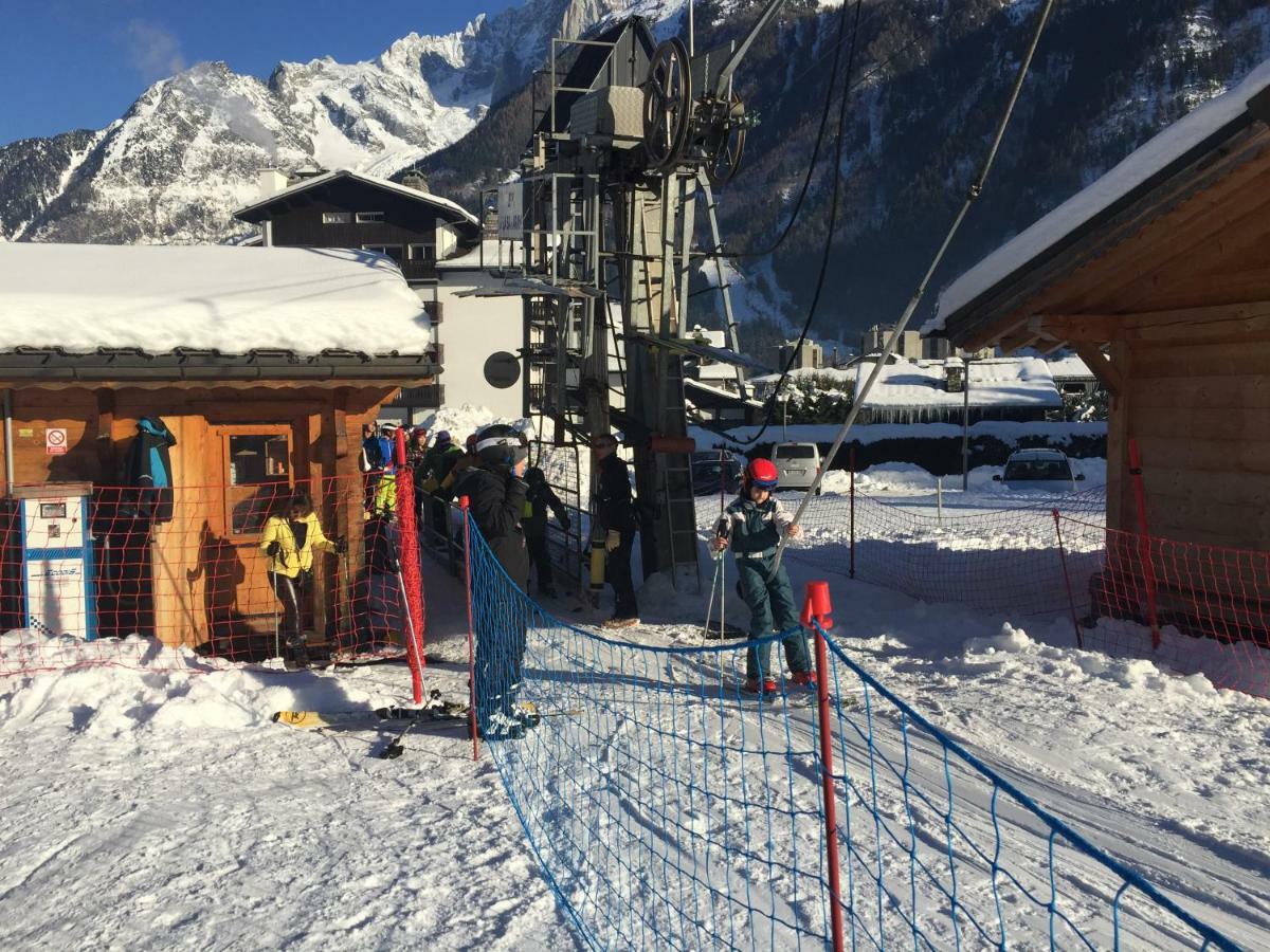 Front Ski Slope Chamonix Apartment Екстериор снимка