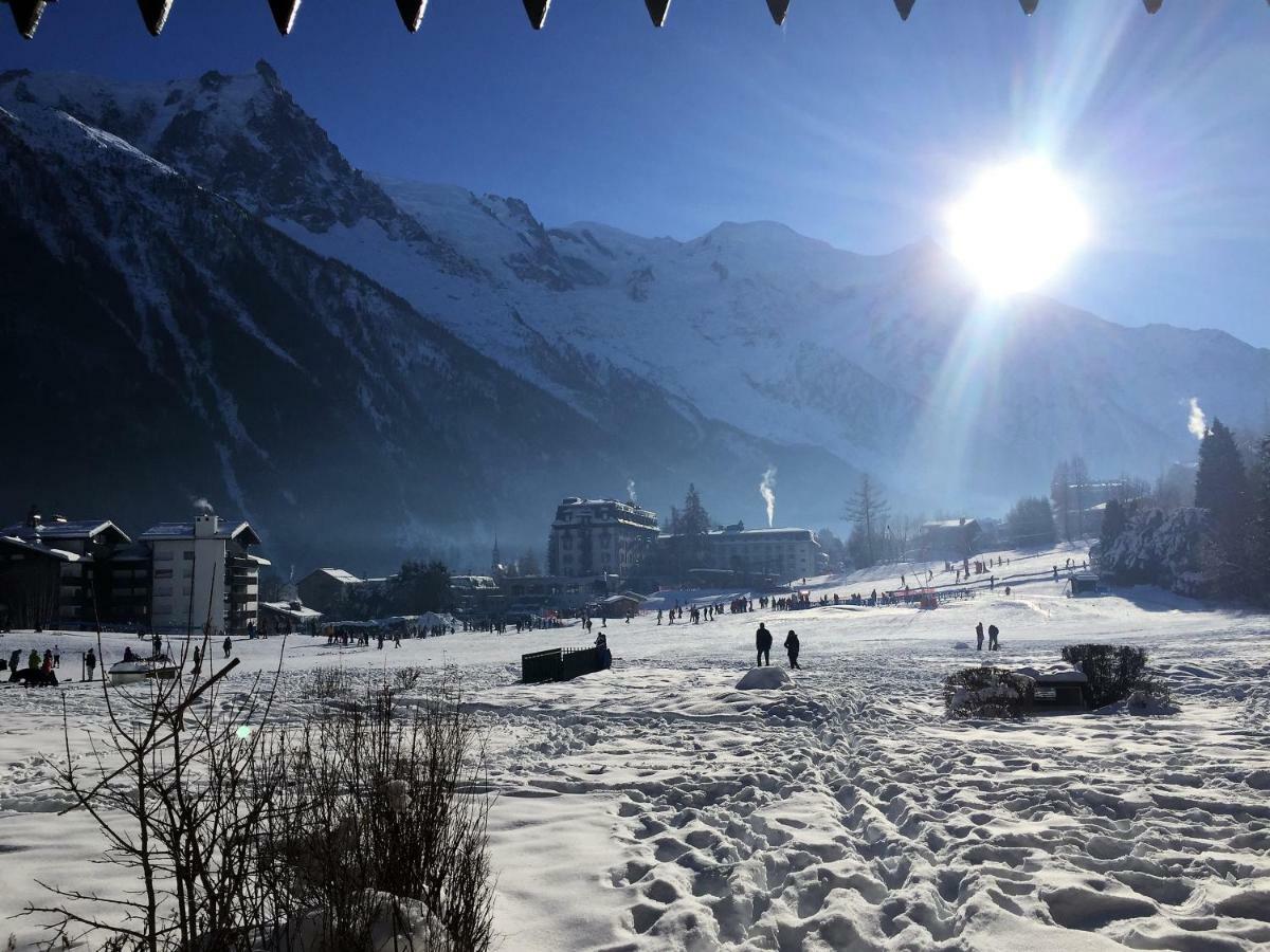 Front Ski Slope Chamonix Apartment Екстериор снимка