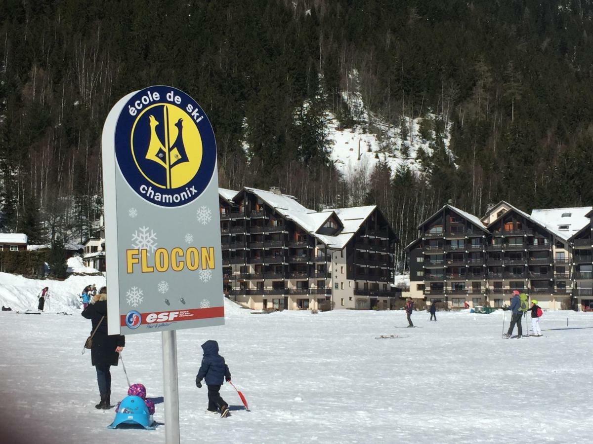 Front Ski Slope Chamonix Apartment Екстериор снимка