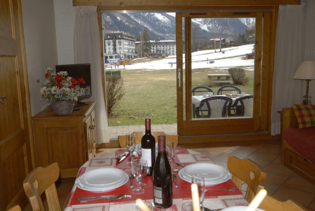 Front Ski Slope Chamonix Apartment Екстериор снимка