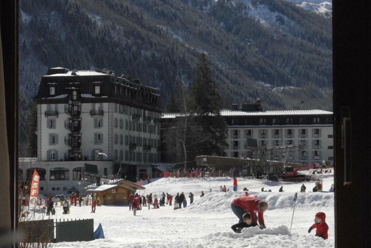 Front Ski Slope Chamonix Apartment Екстериор снимка
