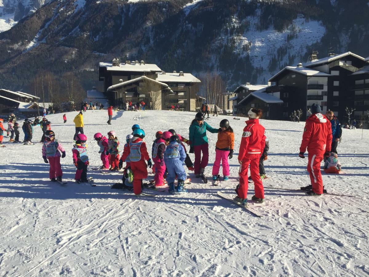 Front Ski Slope Chamonix Apartment Екстериор снимка
